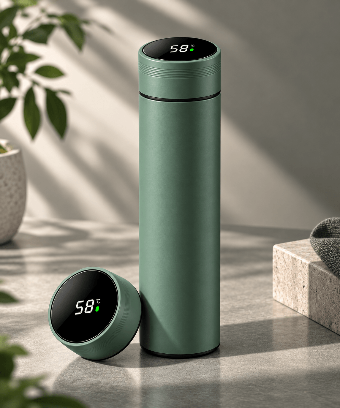 Thermoscup in Sage Green