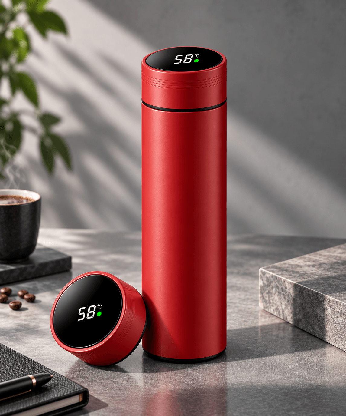 Thermoscup in Racing Red