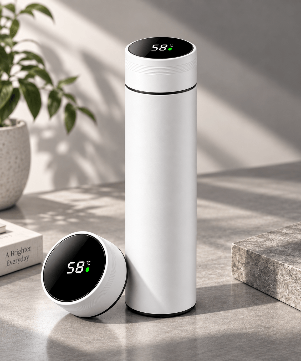 Thermoscup in Cloud White